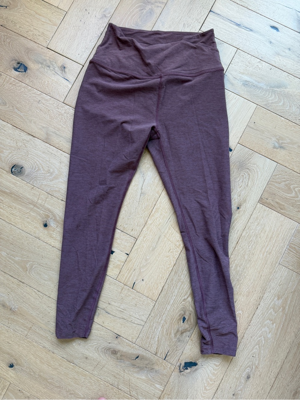 Beyond Yoga Girls' High-Waist Leggings - Plum Brown